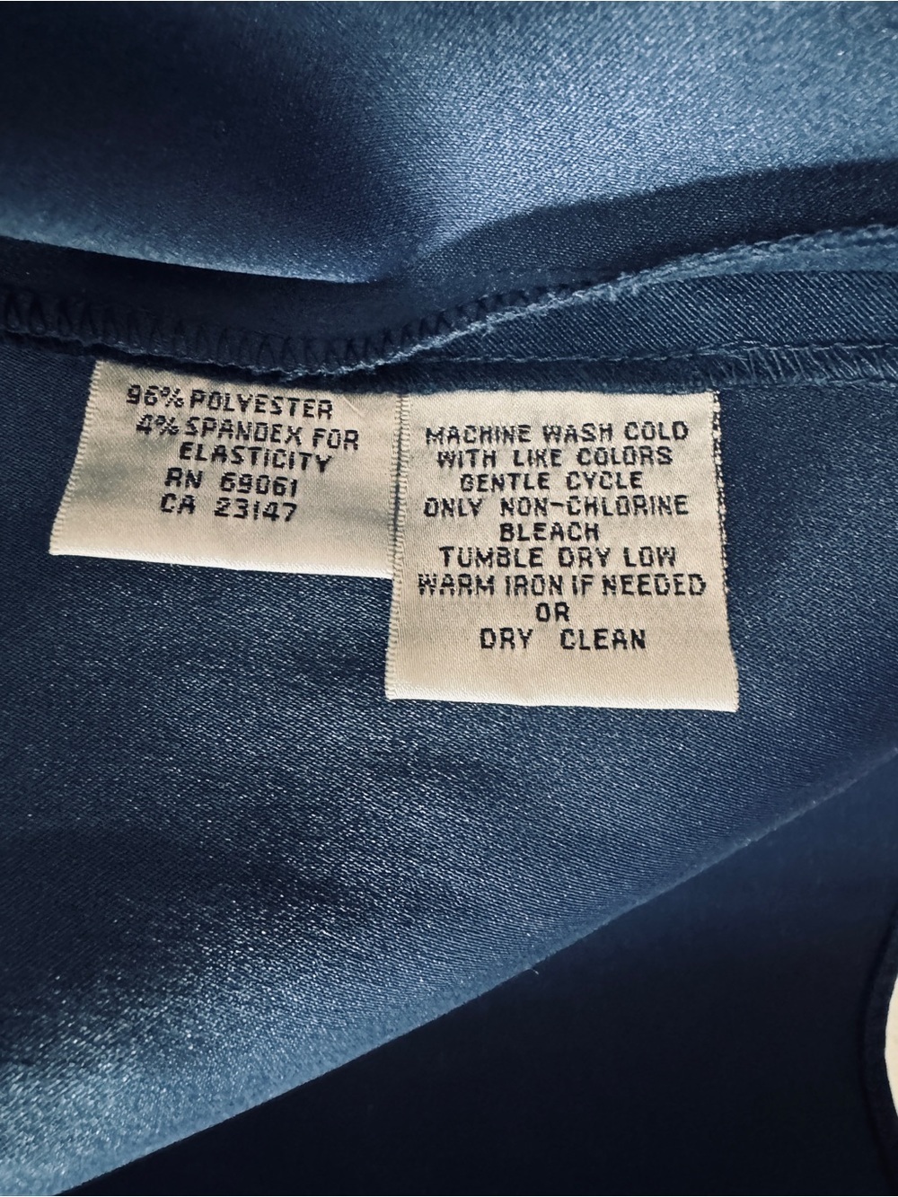 Talbots Navy Blue Button-Front Jacket - Picture 7 of 7